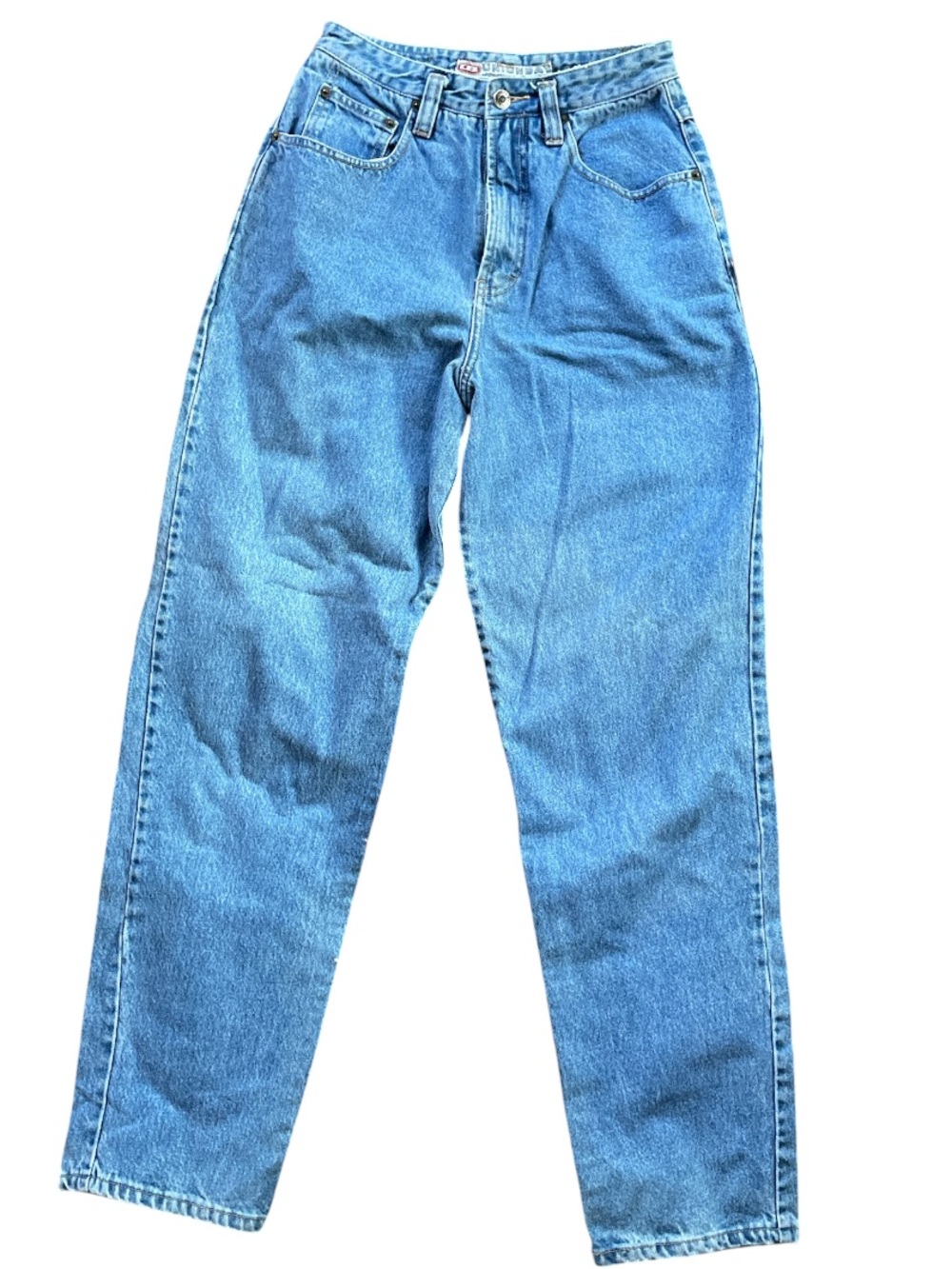 1990’s acid wash high rise mom jeans size 7  union Bay vintage Denim